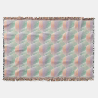 Pastel Abstract Gradient Soft Color Aesthetic Throw Blanket
