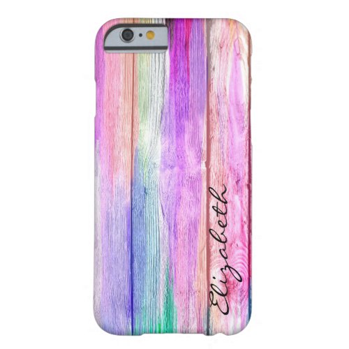 Pastel Abstract Pattern 4 Barely There iPhone 6 Case