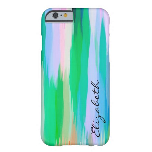 Pastel Abstract Pattern 5 Barely There iPhone 6 Case