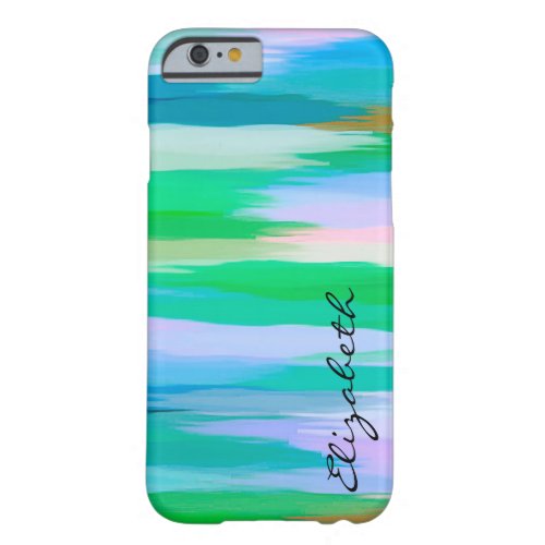 Pastel Abstract Pattern 7 Barely There iPhone 6 Case