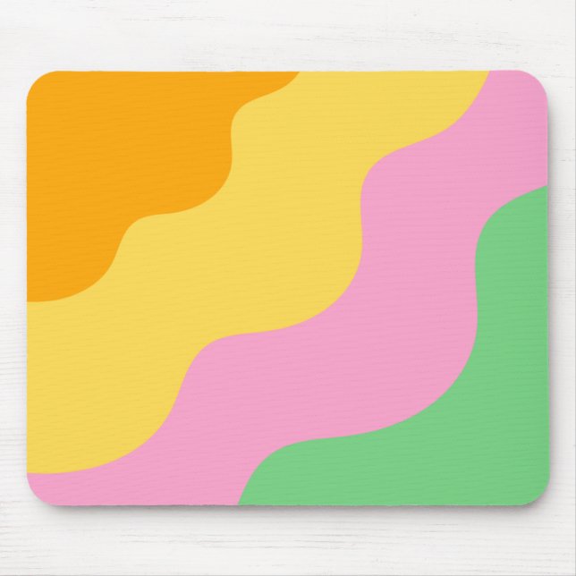 Pastel Abstract PatternPastel Abstract Pattern Mouse Pad (Front)