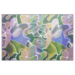 Pastel Abstract Stripes Fabric