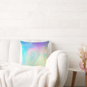 Pastel Abstract Throw Pillow