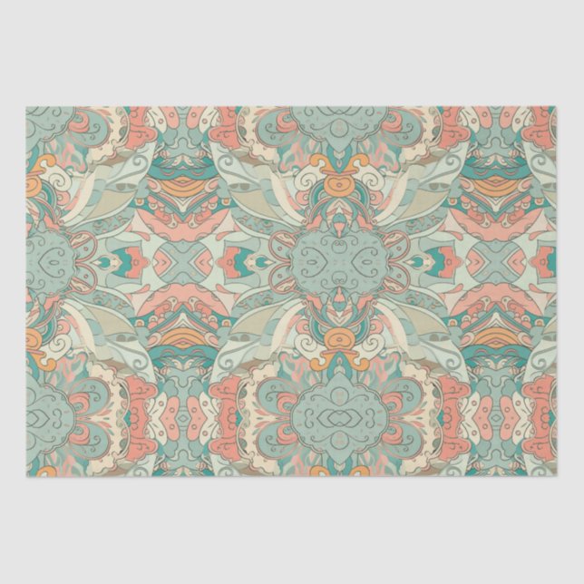 Pastel Abstract Tissue Paper (Front)