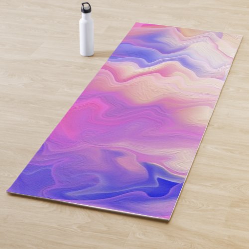 Pastel Abstract  Yoga Mat