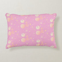 Pastel aesthetic pink dots pattern