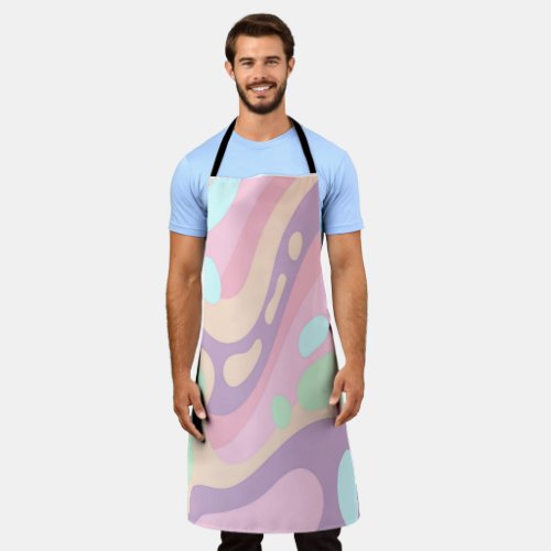 Pastel All Over Print Apron Keep it Handsome