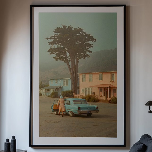 Pastel Americana: A Cinematic Roadside Story Poster (Creator Uploaded)