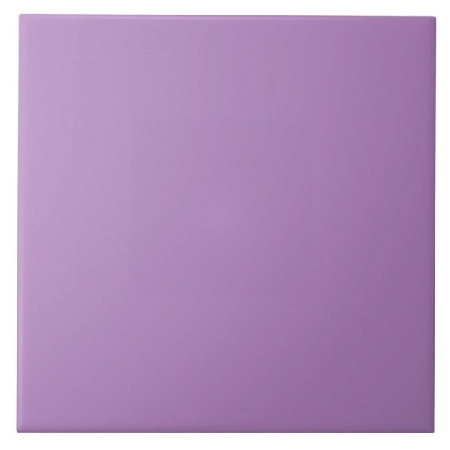 Pastel Amethyst Ceramic Tile. Tile (Front)