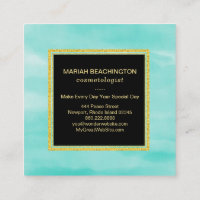 Seafoam Watercolor, Premium Business Card hotsell for Artists, Beauty & Spa, Cosmetology, Crafts, Skin Care Businesses