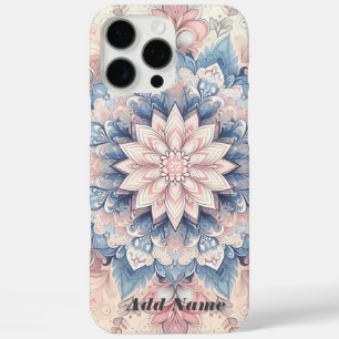 Pastel Arabesque Mandala Art iPhone 16 Pro Max Case
