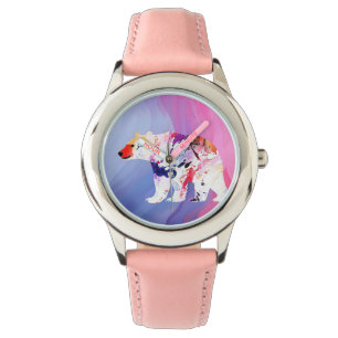 Pastel Arctic Explorer in Watercolour Watch