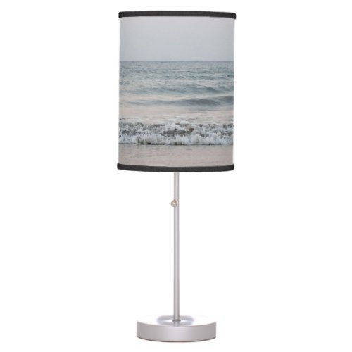 Pastel Atlantic Ocean Sunset Bliss 1 ocean wall Table Lamp