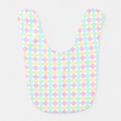 Pastel Baby Bib