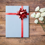 Pastel Baby Blue Solid Color | Classic | Elegant Wrapping Paper<br><div class="desc">Pastel Baby Blue Solid Color | Classic | Elegant | Trendy | Stylish | Gift Wrapping Paper</div>