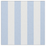 Pastel Baby Blue White Stripe Fabric