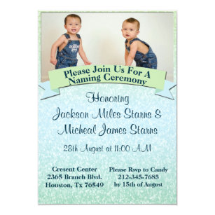 baby naming ceremony invitations zazzle
