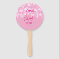 Pastel baby pink sweet 16 birthday add name da