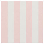 Pastel Baby Pink White Stripe Fabric