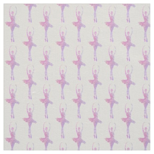 Pastel Ballerina Ivory Linen Fabric