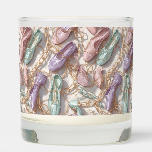 Pastel Ballerina Scented Candle (Front)