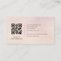 Pastel Balloon Artist Decorator QR Code Business Card | Zazzle