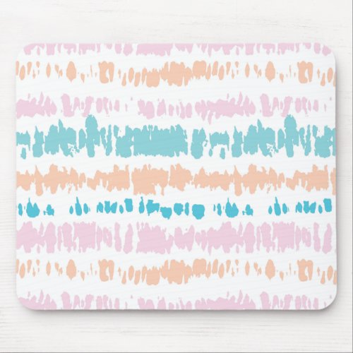 Pastel Batik Pattern Mouse Pad