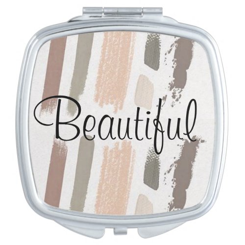 Pastel Beautiful Compact Mirror