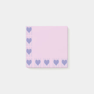 Pastel Big Heart Small Hearts Design Notes