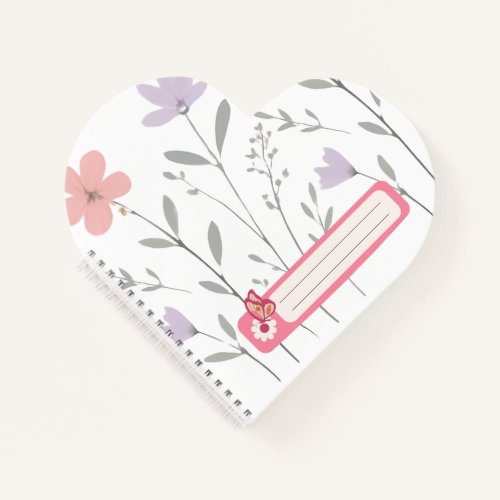 Pastel Bloom Floral Journals Teen Girls