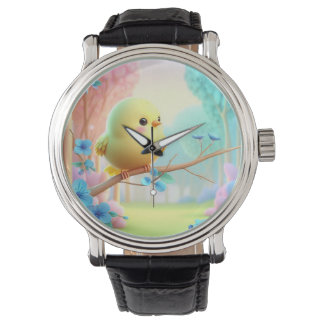 Pastel Bloom Keychain — Floral Charm for Bags & Ke Watch