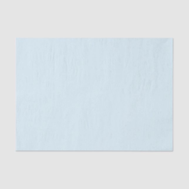 Pastel Blue 3 Tissue Paper (Front)