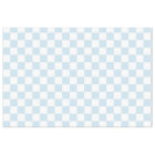 Pastel Blue and White Checkerboard