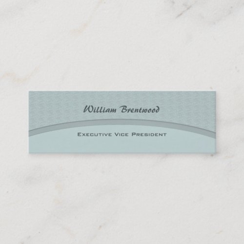 Pastel Blue curve Business Card Templates