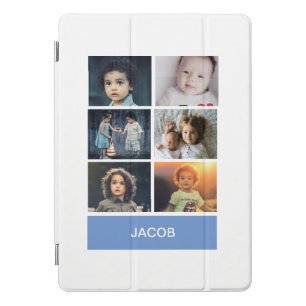 Pastel Blue Custom Photo – Personalized iPad Pro Cover