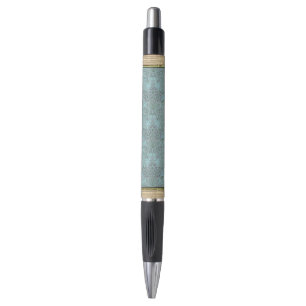 Pastel Blue Decorative Flowers Pen
