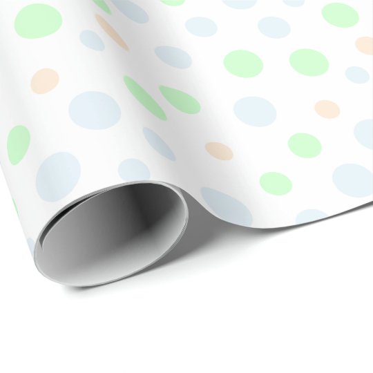 dots wrapping paper