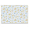 Pastel Blue Hanukkah Menorah Star of David Pattern