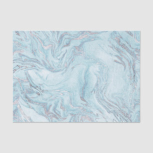 pastel blue marble stone texture tissue paper