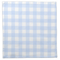 Pastel Blue Plaid Pattern Easter