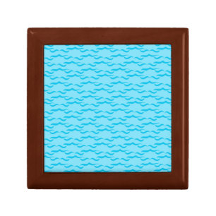 Pastel Blue Sea Water Waves Peaceful Ocean Gift Box