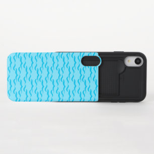 Pastel Blue Sea Water Waves Peaceful Ocean iPhone XR Slider Case