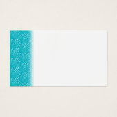 Pastel Blue Seashell Silhouette Diagonal Lines Art (Front)