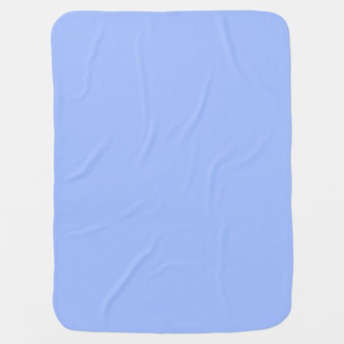 Pastel Blue solid color  Baby Blanket
