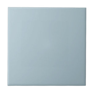 Pastel Blue Solid Color Ceramic Tile