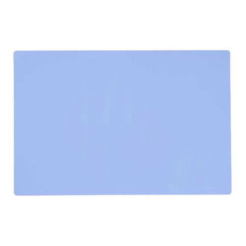 Pastel Blue solid color  Placemat