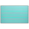 Pastel Blue Turquoise Cyan And Pink Stripes