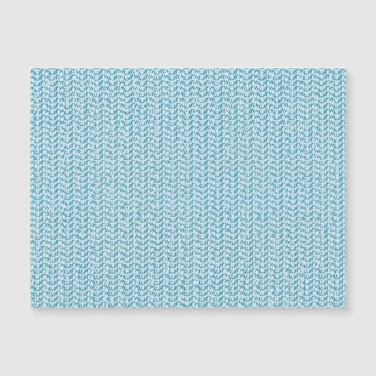 Pastel Blue Weave Mesh Look (Front)