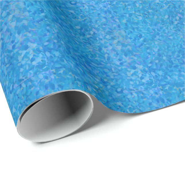 pastel blues wrapping paper (Roll Corner)