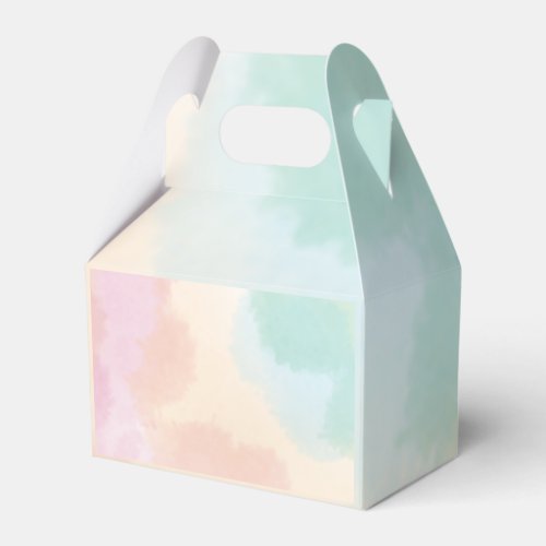 Pastel Blush Blue and Pink Color Box